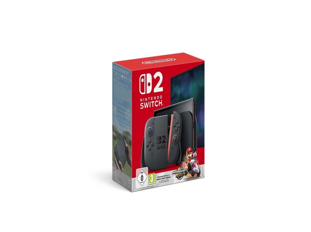 Nintendo Switch 2 Console Black + Mario Kart World