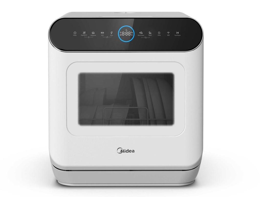 Midea ST 5.31 - Mini lavastoviglie da tavolo autoportante, 42 cm, con controllo