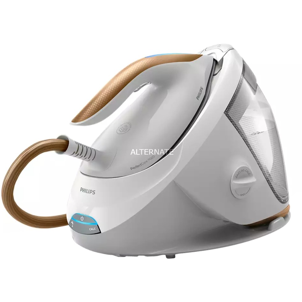 Philips 7000 Series PSG7040/10 Steam Ironing Station 2100 W 1.8 L SteamGlide Elite Soleplate Gold, White