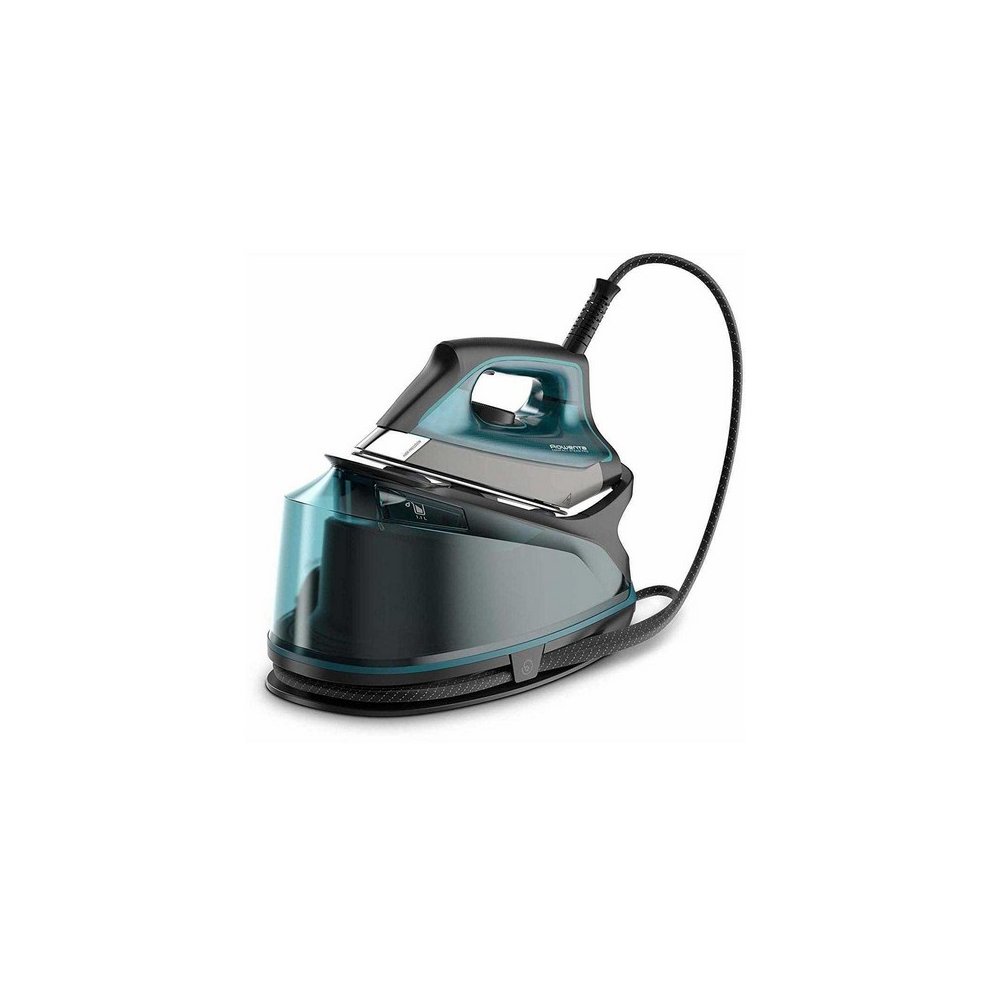 Rowenta DG7623 2200 W 1,1 L Microsteam 400 Grundplatte Schwarz - Blau (DG7623)