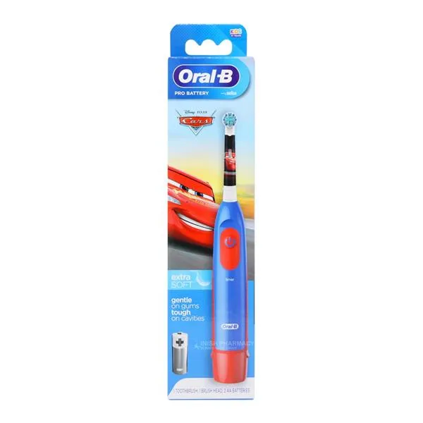 Oral B Children's Electric Toothbrush Featuring Disney Cars