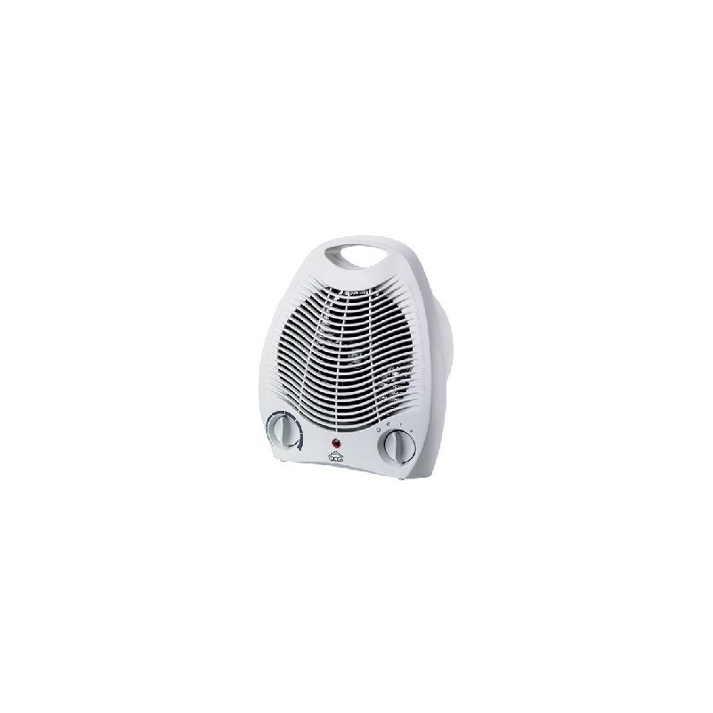 DCG Eltronic HL9337 Stufetta Elettrica Bianco 2000 W