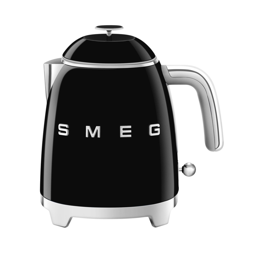 Mini Bollitore elettrico Smeg KLF05BLUK 50's Style Nero