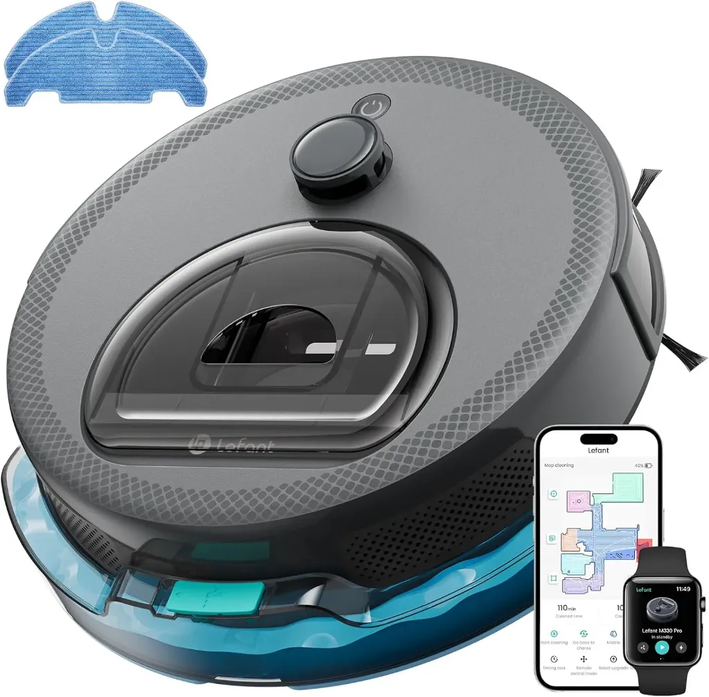 LEFANT M330Pro Robot Aspirapolvere Lavapavimenti