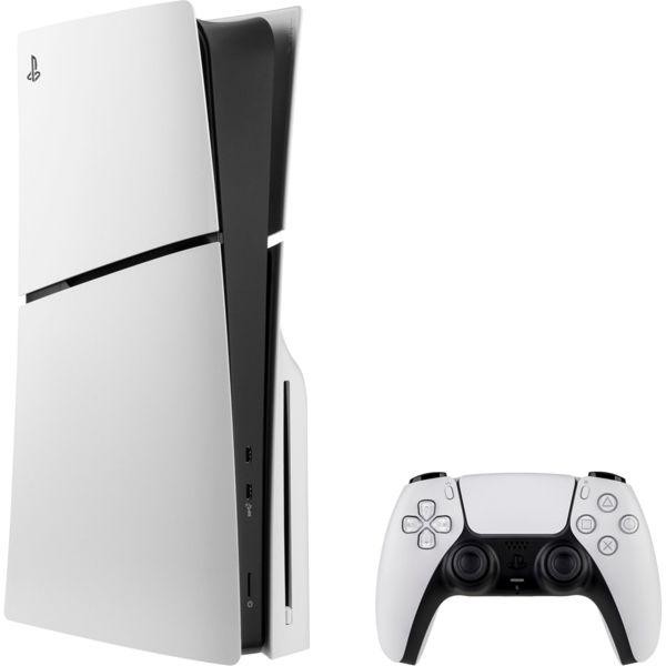 Sony Playstation PS5 Slim DISCO Nero, Bianco 1T