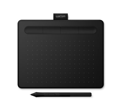 Wacom Intuos Graphic Tablet Black 2540 Lpi 152 X 95 Mm USB