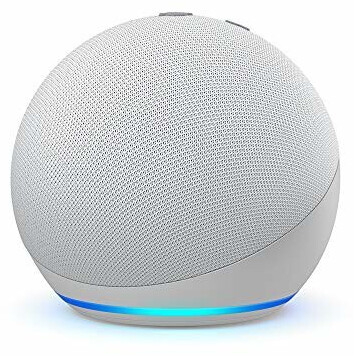 Amazon Echo Dot 4 Bluetooth Speakers - White/Grey