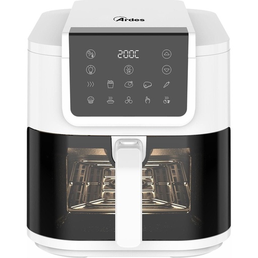 Friggitrice Ad Aria Ardes Potenza 1700w Capacit 8 Litri Profondita White Bianco