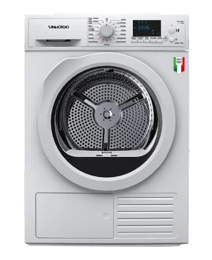 SAN GIORGIO ASCIUGATRICE A POMPA DI CALORE 8KG