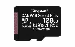 Kingston Sdcs2-128gb 128Gb Micsdxc Canvas Select Plus Memory Card, 100R - A1 - All