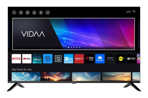 United UNLED50K89VDA TV 127 cm (50") 4K Ultra HD Smart TV Wi-Fi Nero 250 cd/m²