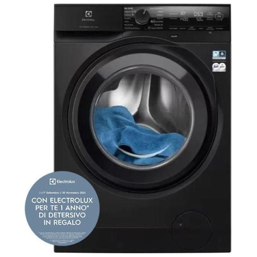 Electrolux Lavatrice Caricamento Frontale 8kg 1400 Giri Vapore Sensicare Time Manager Colore Dark
