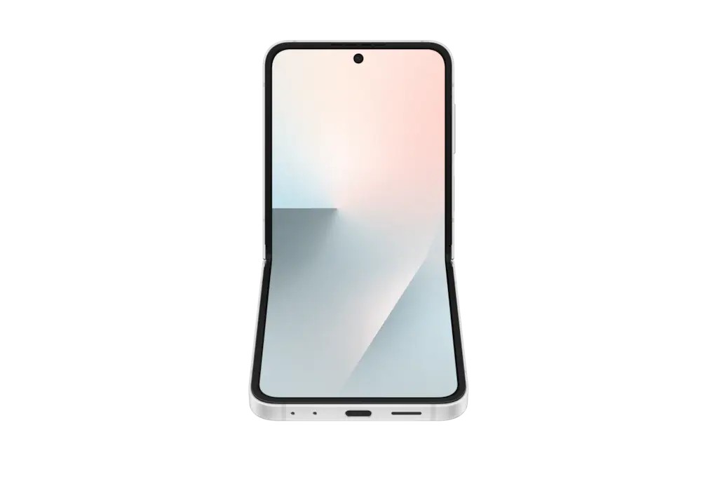 Samsung Galaxy Flip7 FE White 6.7 256GB 5G Unlocked & SIM Free Smartphone